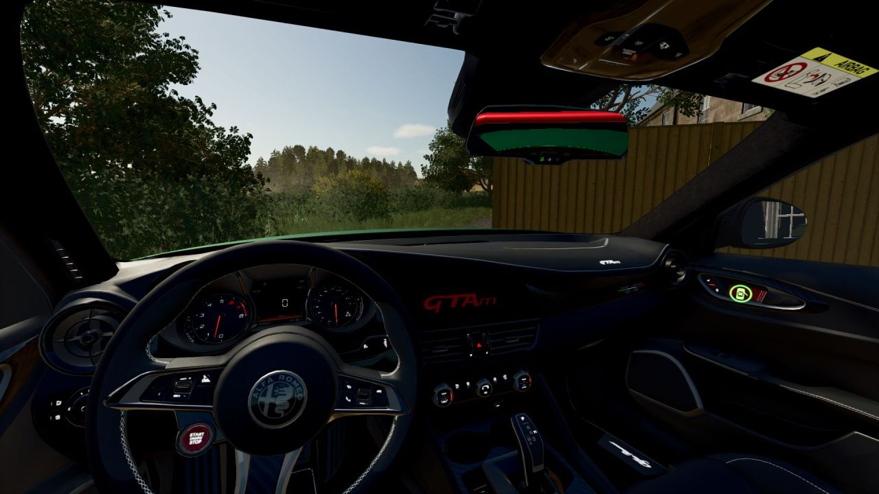 Samochód Alfa Romeo Giulia GTAm do Farming Simulator 25