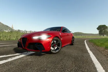 Samochód Alfa Romeo Giulia GTAm do Farming Simulator 25 — 5