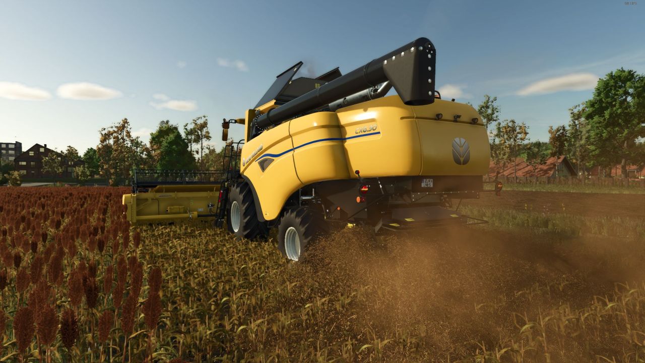 Powerful New Holland CX 5/6 2025 Combine Pack with VariFeed and SuperFlex Headers