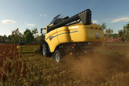 Powerful New Holland CX 5/6 2025 Combine Pack with VariFeed and SuperFlex Headers — 5