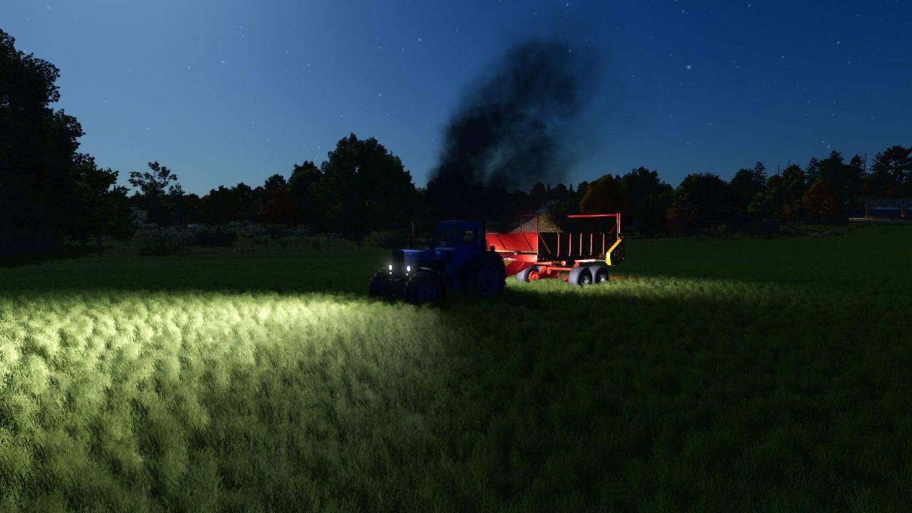 Легендарний Розкидач Гною PRT-10 — Колгоспна Класика СРСР для Farming Simulator 25 - Скріншоти