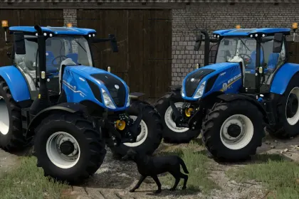 Traktor New Holland T6 do Farming Simulator 25
