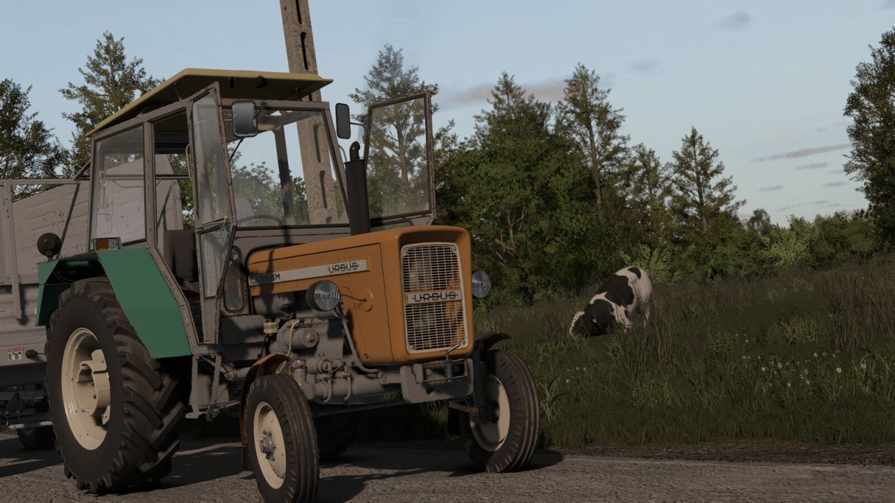 Traktor Ursus C-355, C-355M, C-360 do Farming Simulator 25
