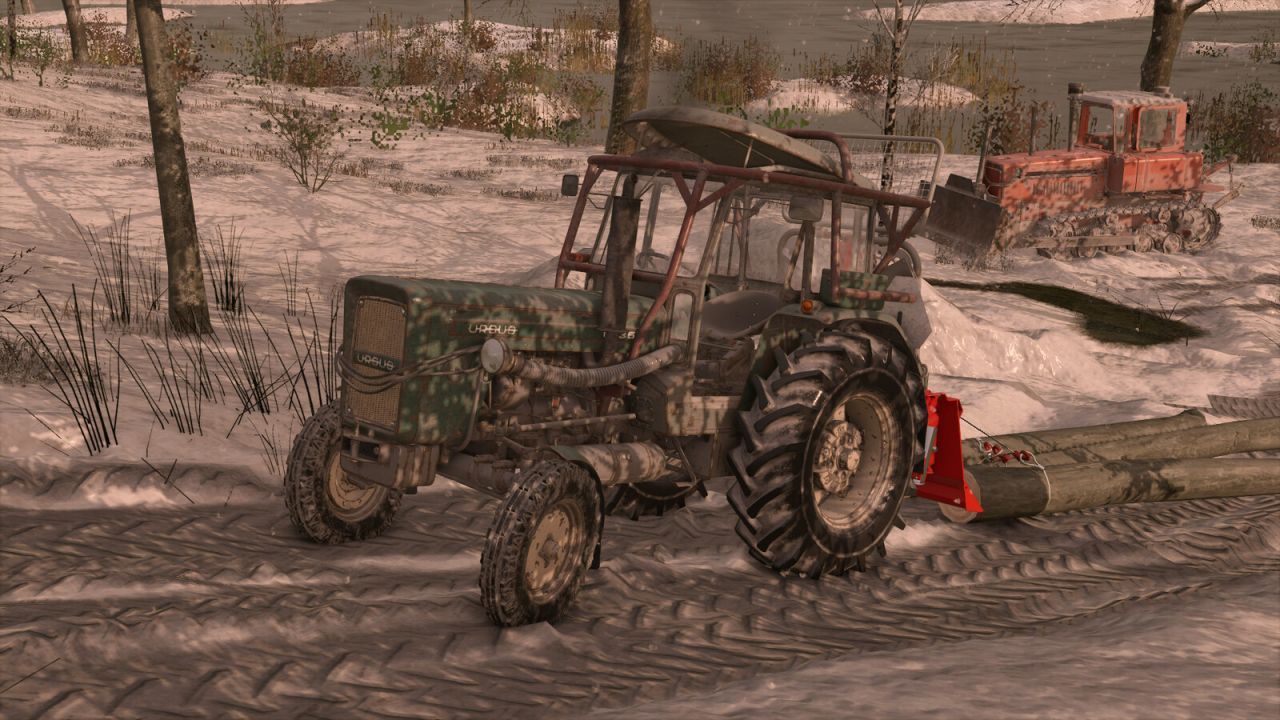 Traktor Ursus C-355, C-355M, C-360 do Farming Simulator 25