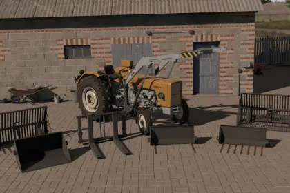 Traktor Ursus C-355, C-355M, C-360 do Farming Simulator 25 — 6