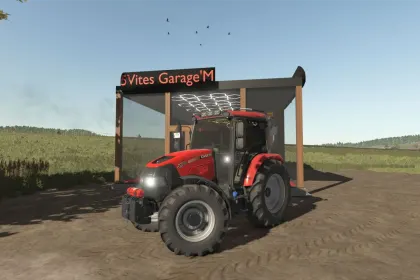 Traktor Case IH JX75C Edit do Farming Simulator 25 — 2