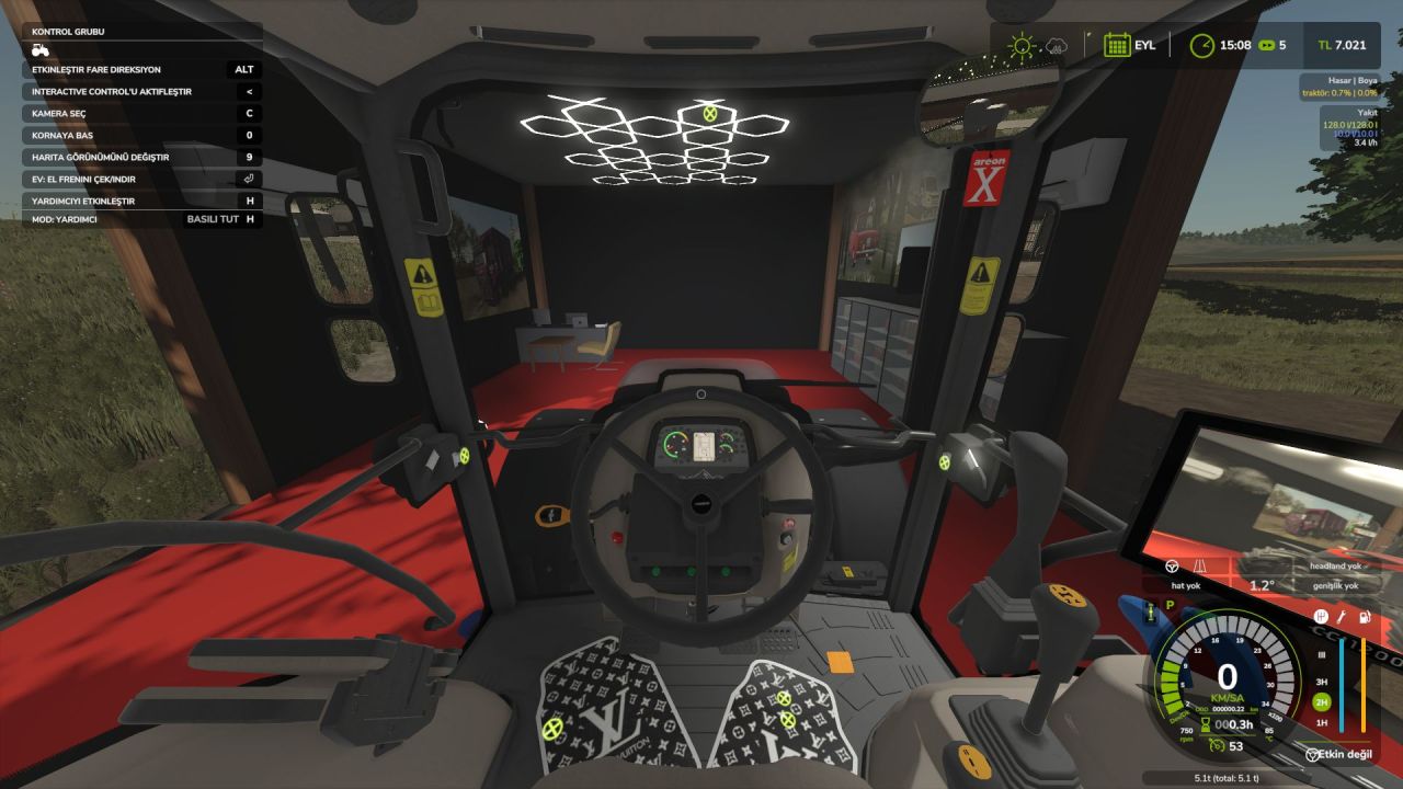 Traktor Case IH JX75C Edit do Farming Simulator 25
