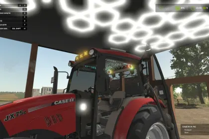 Traktor Case IH JX75C Edit do Farming Simulator 25 — 5