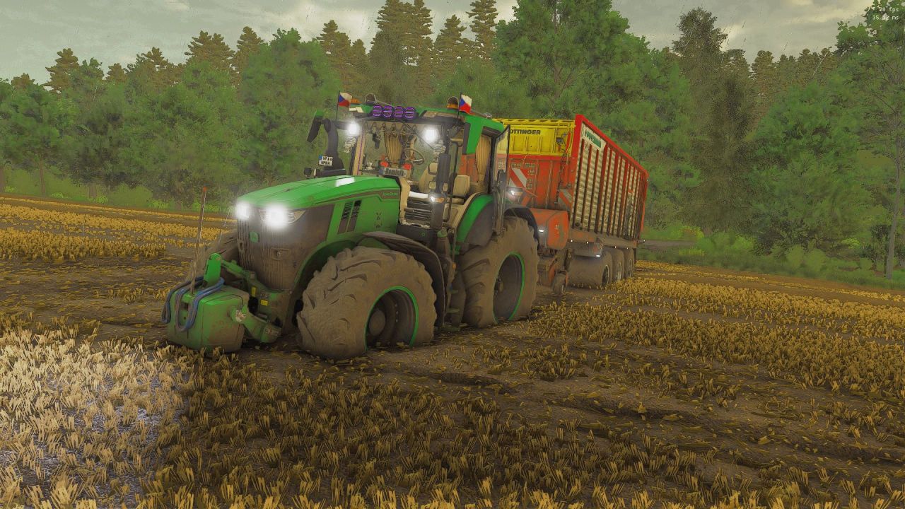 Traktor John Deere 7R Edit do Farming Simulator 25