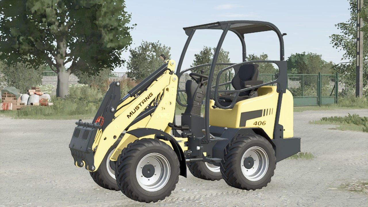 Lader Mustang 406 für Farming Simulator 25