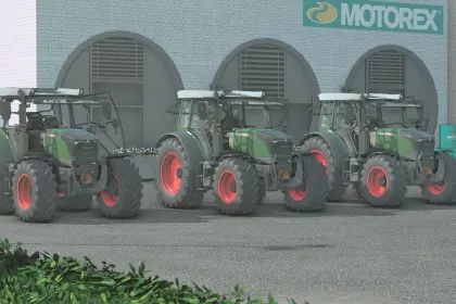 Traktor Fendt 207-211 Vario do Farming Simulator 25 — 4