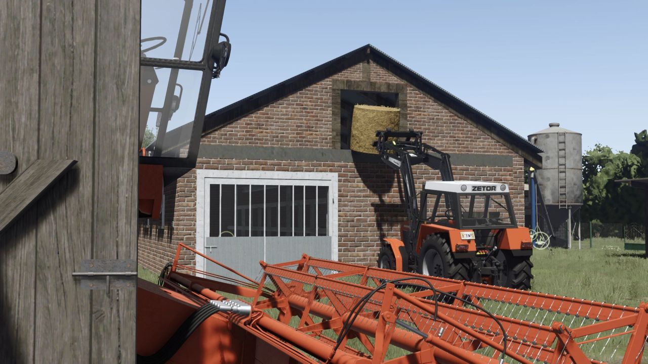 Kompaktowa Polska Obora Small Polish Cow Shed na 20 Krów dla FS25