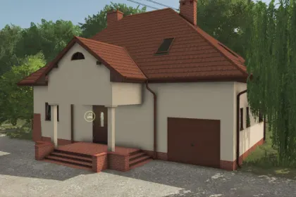 Сучасний Великий Будинок Big ern House для FS25 — Стильна Фермерська Оселя — 1