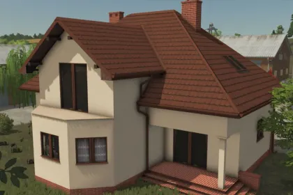 Сучасний Великий Будинок Big ern House для FS25 — Стильна Фермерська Оселя — 2