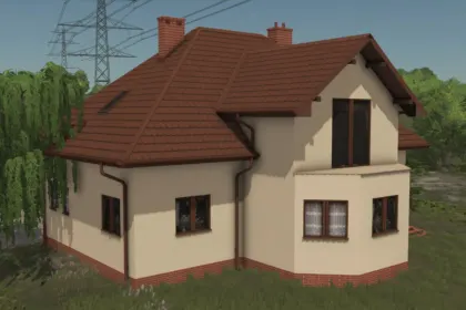 Сучасний Великий Будинок Big ern House для FS25 — Стильна Фермерська Оселя — 3