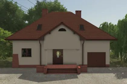 Сучасний Великий Будинок Big ern House для FS25 — Стильна Фермерська Оселя — 4