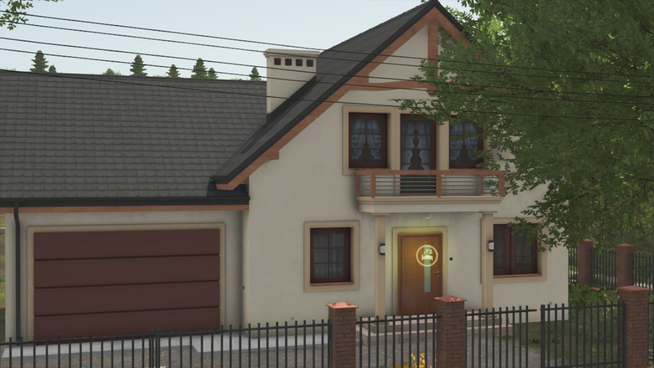 Сучасний Будинок Ern House для Farming Simulator 25 — Оригінальна Декорація Ферми - Скріншоти