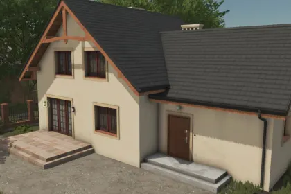 Сучасний Будинок Ern House для Farming Simulator 25 — Оригінальна Декорація Ферми — 3