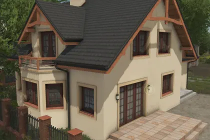 Сучасний Будинок Ern House для Farming Simulator 25 — Оригінальна Декорація Ферми — 4