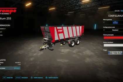 Krampe-Anhänger mit 100 Millionen Litern Kapazität für Farming Simulator 22 — 2