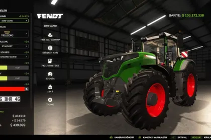 Traktor Fendt 1000 Vario Ultimate Performance Edition do Farming Simulator 25