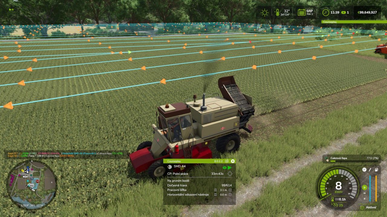 Комбайн Fortschritt KS-6B Pack для Farming Simulator 25