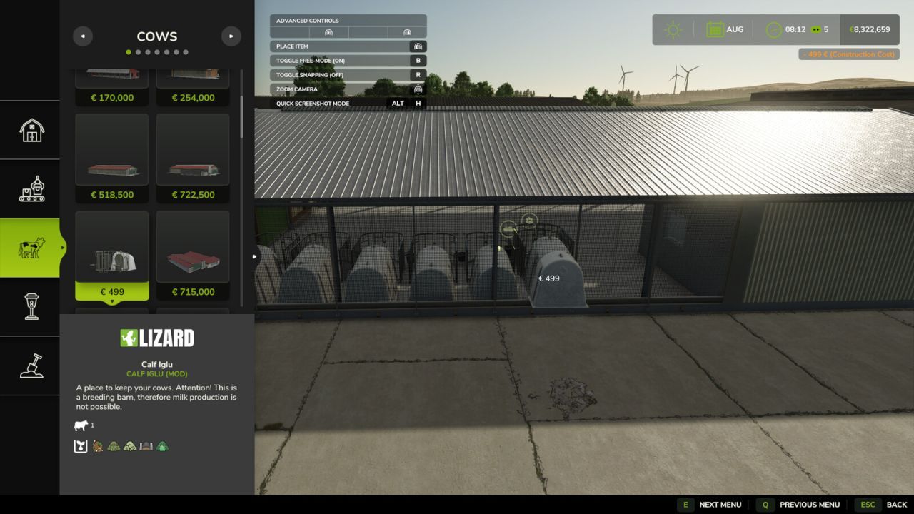 Село телят для Farming Simulator 25