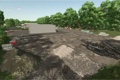 Нова Карта Trevanec TP для Farming Simulator 25 — Робоча TP Компанія та Лісова Промисловість — 1