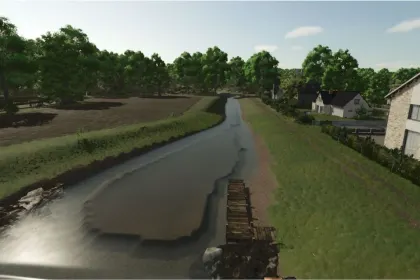 Нова Карта Trevanec TP для Farming Simulator 25 — Робоча TP Компанія та Лісова Промисловість — 2