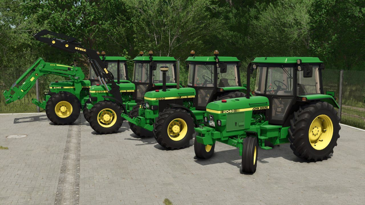 Traktor John Deere 2x40/2X50 Series do Farming Simulator 25