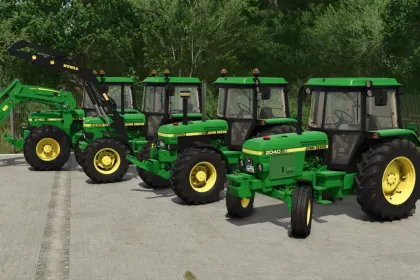 Traktor John Deere 2x40/2X50 Series do Farming Simulator 25 — 2