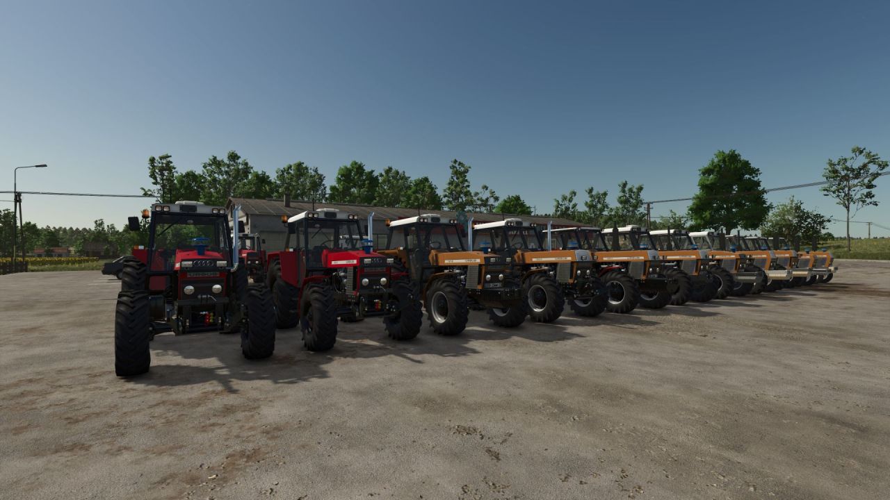 Traktor Ursus 6 Pack Edit do Farming Simulator 25