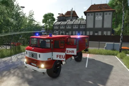 Легендарна Пожежна Машина IFA W50 TLF — Деталізований DDR Класик для FS25 — 2