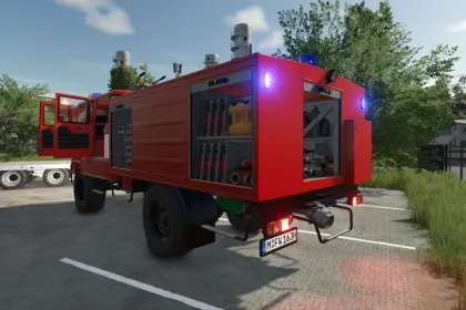 Легендарна Пожежна Машина IFA W50 TLF — Деталізований DDR Класик для FS25 — 3