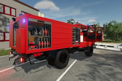 Легендарна Пожежна Машина IFA W50 TLF — Деталізований DDR Класик для FS25 — 4