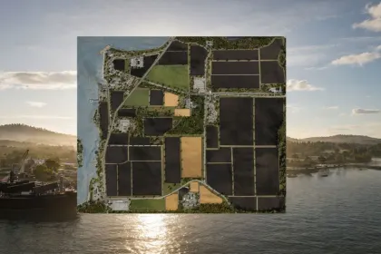 New Map Trout River Valley for Farming Simulator 25 — Big World for Farming and Forestry — 2