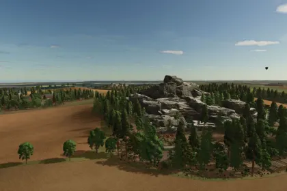 New Map Trout River Valley for Farming Simulator 25 — Big World for Farming and Forestry — 7