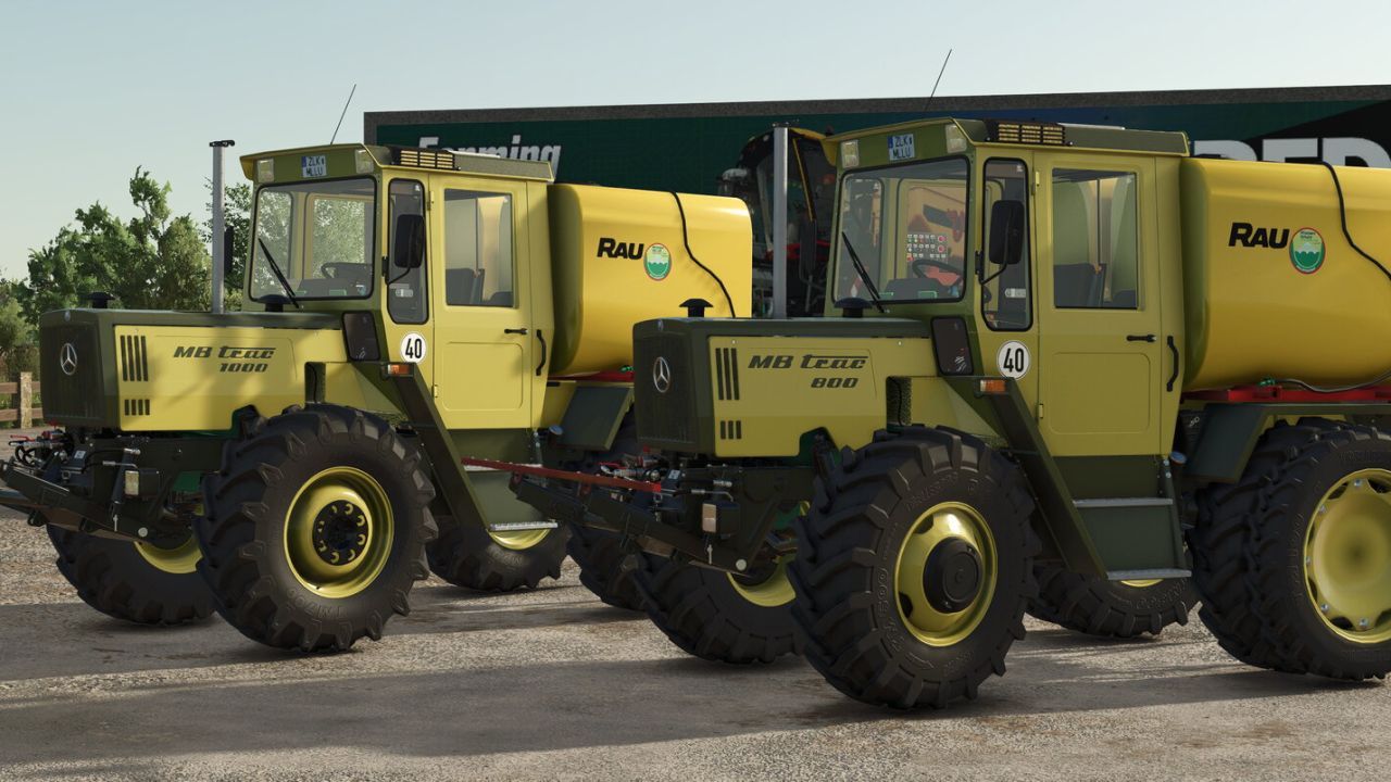 Розкидач RAU/LIZARD для Farming Simulator 25