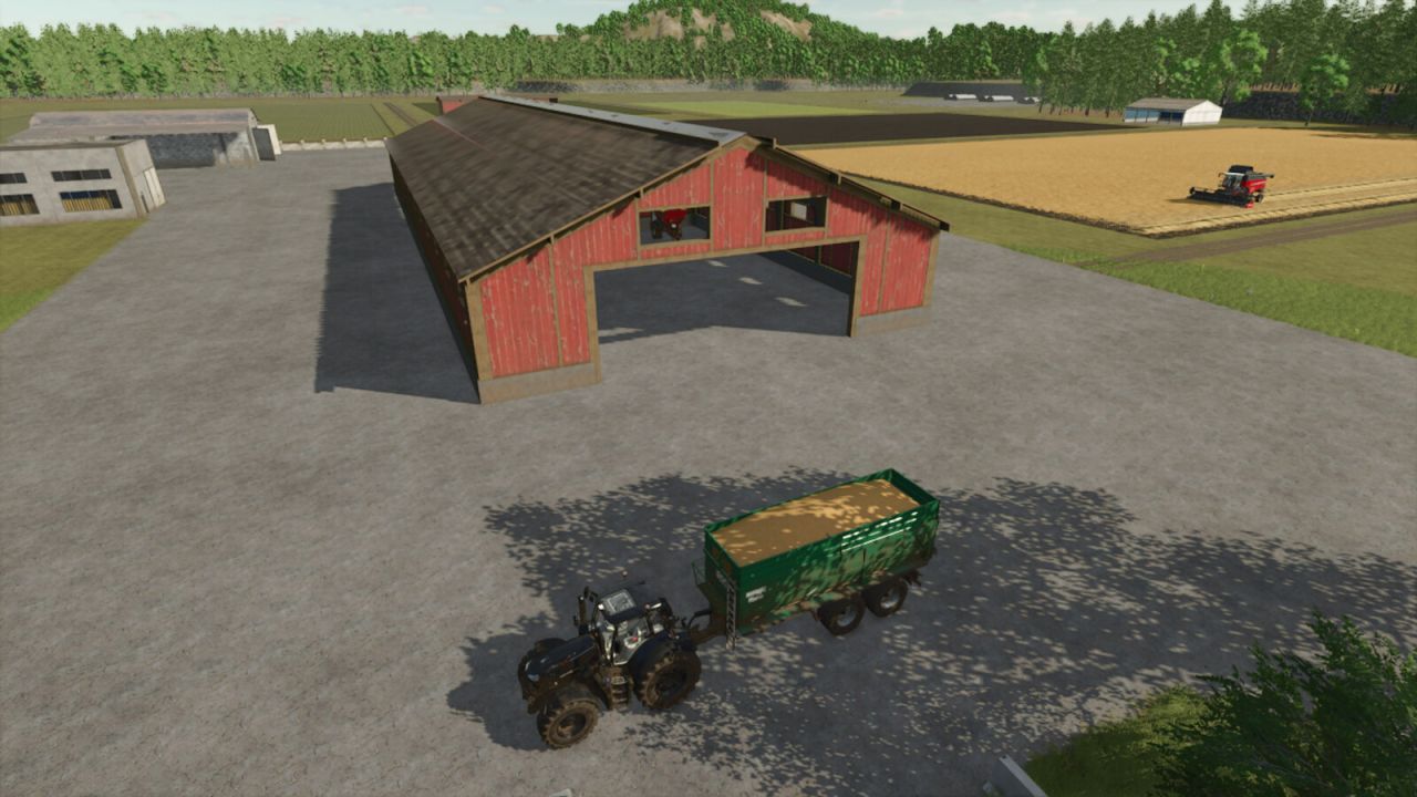 Atmospheric Map Old America for Farming Simulator 25 — 17 Fields, BGA and Productions