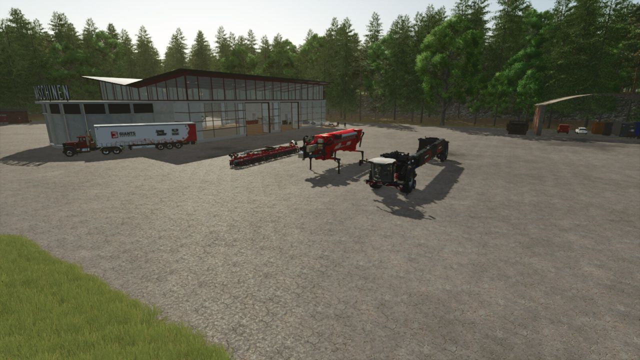 Atmosphärische Karte Old America für Farming Simulator 25 — 17 Felder, BGA und Produktionen