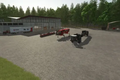 Atmosphärische Karte Old America für Farming Simulator 25 — 17 Felder, BGA und Produktionen — 3