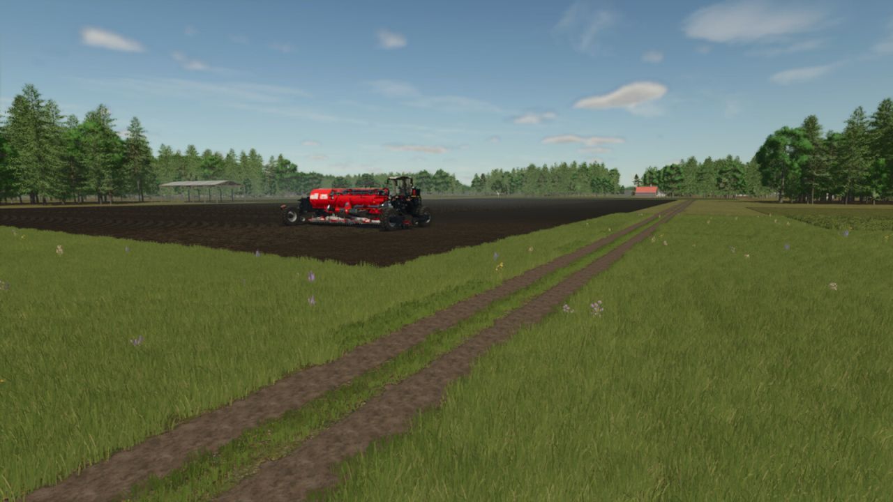 Atmosphärische Karte Old America für Farming Simulator 25 — 17 Felder, BGA und Produktionen