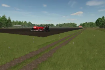 Atmosphärische Karte Old America für Farming Simulator 25 — 17 Felder, BGA und Produktionen — 5