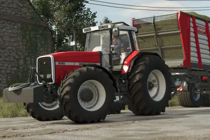 Traktor Massey Ferguson 8170 / 8180 do Farming Simulator 25