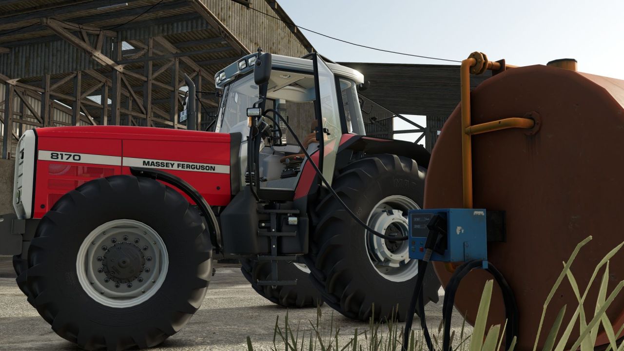 Traktor Massey Ferguson 8170 / 8180 do Farming Simulator 25