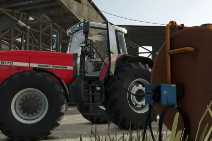 Traktor Massey Ferguson 8170 / 8180 do Farming Simulator 25 — 2