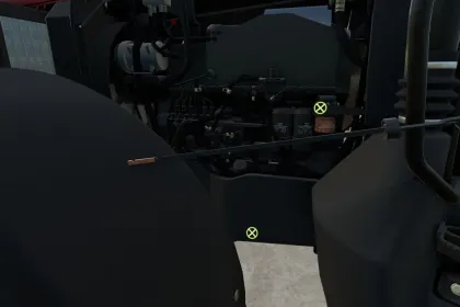 Traktor Massey Ferguson 8170 / 8180 do Farming Simulator 25 — 6