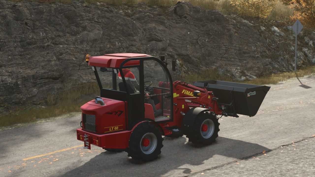 Effizienter Lader-Traktor Fimaks LT Serie Pack (50–60 PS) für Arbeiten im Hof und auf dem Bauernhof