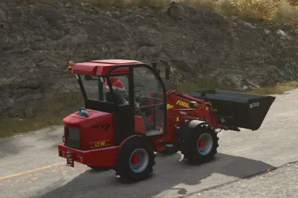 Effizienter Lader-Traktor Fimaks LT Serie Pack (50–60 PS) für Arbeiten im Hof und auf dem Bauernhof — 3