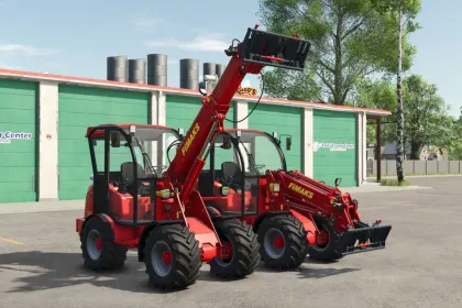 Effizienter Lader-Traktor Fimaks LT Serie Pack (50–60 PS) für Arbeiten im Hof und auf dem Bauernhof — 4